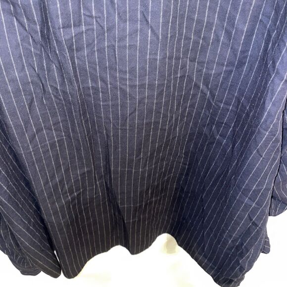 Untuckit Men’s Dress Shirt Size 3XL Black Striped Going Out Party - Picture 12 of 12